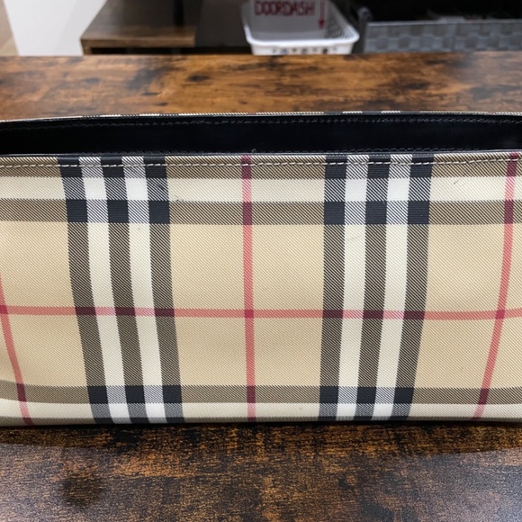 Vintage BURBERRY NOVA CHECK BAGUETTE BAG - Picture 4 of 9